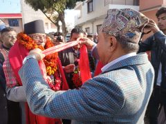 आज प्रचण्डले दाङमा खबरदारी सभा सम्बोधन गर्दै