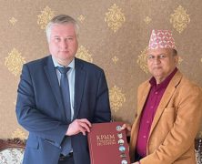 एमाले महासचिव र रुसी कुटनैतिक अधिकारीबीच भेटवार्ता