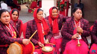 नौंमती बाजा घन्काउने महिला समूहः पहिले हेपिए, अहिले तारिफ कमाउँदैछन्