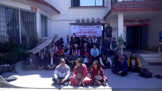 माओवादी मुख्यालयमा शिक्षकहरूको धर्ना, आन्दोलनलाई थप चर्काइने