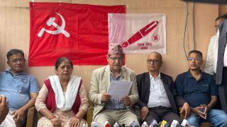 शुक्रबारको घट्नाप्रति नेकपा एसको आपत्ति, पत्रकार हत्यारालाई कारवाहीको माग