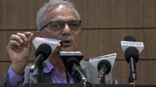 राजनीतिक दल राज्य दोहनका साधन बने : डा. बाबुराम भट्टराई