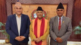 प्रधानमन्त्री ओलीसँग सुदूरपश्चिमका मुख्यमन्त्री र पूर्वमुख्यमन्त्रीको भेटवार्ता