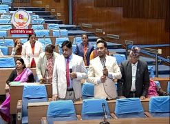 रेशम चौधरी प्रकरणमा संसद अवरुद्ध, जनमत र नाउपाले सरकारसँग मागे जवाफ