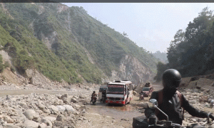 साँझ ५ बजेपछि बिपी राजमार्गमा सवारी साधन आवागमनमा रोक