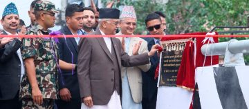 ग्वार्को चोकमा निर्मित ओभरपास उद्घाटन
