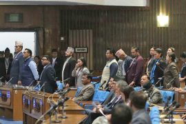 संसद्‍बाट बाहिरियो राप्रपा, रास्वपाको विरोध जारी