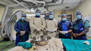 नेपालमा पहिलोपटक घाँटीमार्फत तार छिराएर मस्तिष्क पक्षघातको उपचार सफल