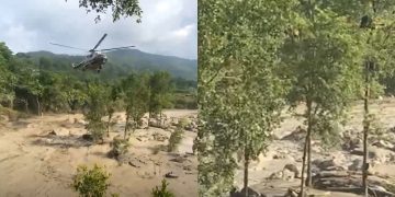 दाउराको जोहो गर्न जाँदा बाढीमा फसेका थिए तामाङ दम्पती, सिसौको रुखमा बिताए एक घण्टा!