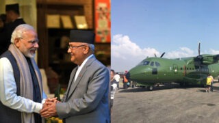 यसपाली प्रधानमन्त्री ओलीको भारत भ्रमण सेनाको विशेष विमानमार्फत हुने