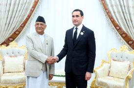 प्रधानमन्त्रीले तुर्कमेनिस्तानका राष्ट्रपतिलाई नेपाल भ्रमणका लागि निमन्त्रणा