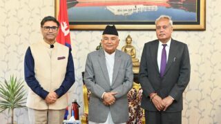 राष्ट्रपति पौडेलसँग भारतीय विदेश सचिव मिश्रीको भेटवार्ता, द्विपक्षीय सम्बन्ध थप सुदृढ बनाउने सहमति