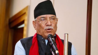 बामपन्थीहरूलाई कम्युनिस्ट पार्टीको एउटै झण्डामुनि एकताबद्ध हुन प्रचण्डको अपिल