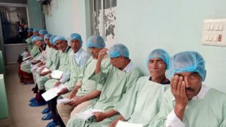 रामेछापमा निःशुल्क मोतियाबिन्दु शल्यक्रिया शिविर सुरु