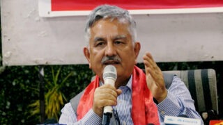 सुरेन्द्र पाण्डे भन्छन्– एमालेभित्रको प्रतिस्पर्धालाई पार्टी फुट्यो भनेर भ्रम फैलाउन मिल्दैन