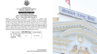 आईएमएफको दबाबपछि राष्ट्र बैंकले सुरु गर्‍यो १० वाणिज्य बैंकको लोन पोर्टफोलियो समीक्षा