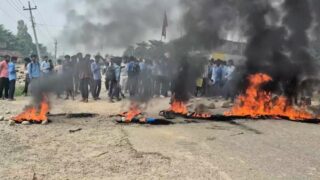 देशका विभिन्न ठाउँमा प्रदर्शन, प्रचण्ड निवासमा ढुंगामुढा, सञ्चारमन्त्रीको घरमा आगजनी 