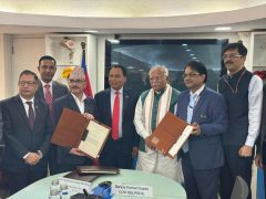 इनरुवा-पूर्णिया र लम्की-बरेली अन्तरदेशीय प्रसारण लाइन निर्माण सम्झौतामा हस्ताक्षर