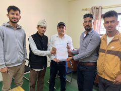दाङका क्रसर उद्योगको विवरण माग गर्दै जेनजी दाङको ज्ञापनपत्र