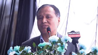 डेडिकेटेड ट्रंक लाइनको बक्यौता तिर्न उद्योगी–व्यवसायीलाई मन्त्री घिसिङको आग्रह