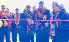संखुवासभाको दिदिङ आधारभूत विद्यालय भवनको उद्‌घाटन