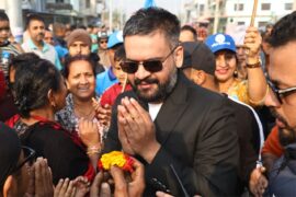 प्रधानमन्त्री बालेन मुस्ताङबाट काठमाडौं प्रस्थान