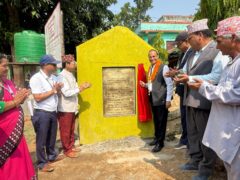भारतीय सहयोगमा धनगढीमा विद्यालय भवन निर्माण सुरु
