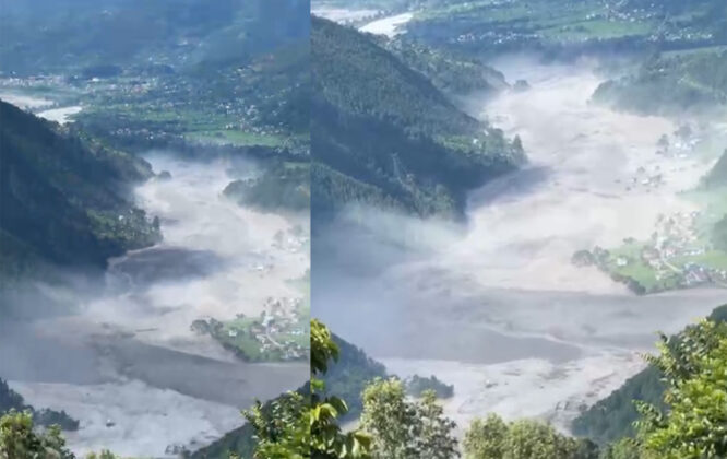 भोटेकोशी र त्रिशूलीमा जोखिम कायमै, नदीबाट टाढा रहन आग्रह