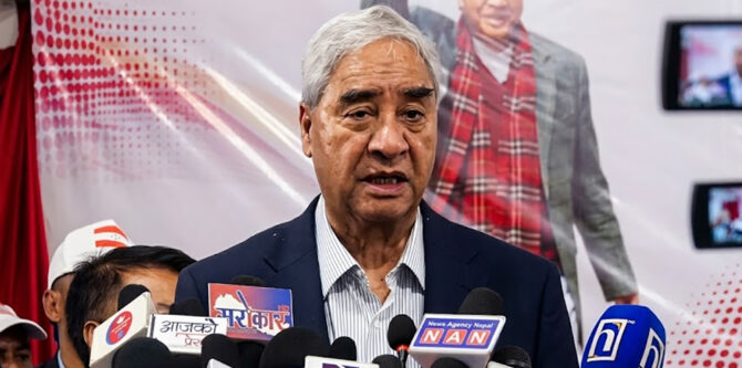 देउवाले भने- म हिन्दू हुँ, अरु धर्मलाई पनि उत्तिकै सम्मान गर्छु