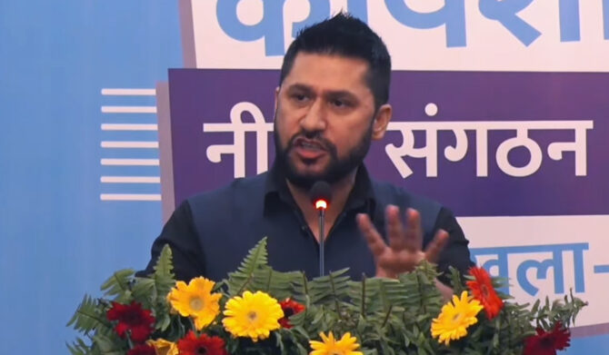३५ वर्षको हिसाब माग्ने होइन, आउँदो ३५ वर्षको योजना बनाउनुस् : रवि लामिछाने