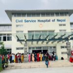 सिभिल अस्पतालमा बिहानैदेखि बिरामीको लामो लाइन (तस्बिरहरु)