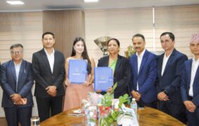 कुशल भुर्तेल र नीति शाह नेपाल टेलिकमको ब्रान्ड एम्बेसडर