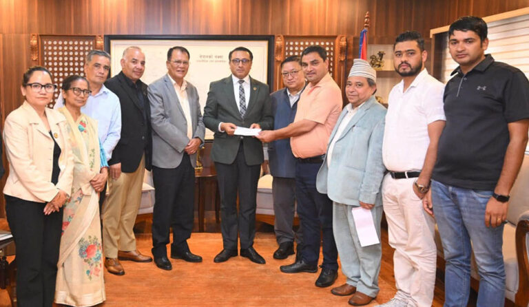 कांग्रेसले दियो प्रधानमन्त्री राहत कोषमा १ करोड