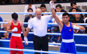 एशियाली खेलकुदमा बक्सिङतर्फ खगेन्द्रको विजयी शुरुवात
