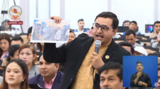 सांसद यज्ञमणि न्यौपानेको प्रश्न- रसुवा विपद्का राहत सामग्री विमानस्थलमा किन अलपत्र छन् ?