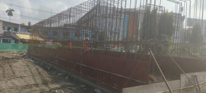 एसियाली राजमार्ग अन्तर्गत ओभरपास निर्माण सुस्त, बिर्तामोड खण्ड अस्तव्यस्त