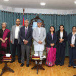 सभामुख अर्यालसँग भारतीय राजदूत श्रीवास्तवले गरे बिदाइ भेट