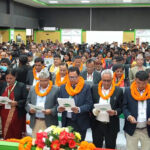 कांग्रेसको नवनिर्वाचित केन्द्रीय कार्यसमितिका सदस्यले लिए शपथ
