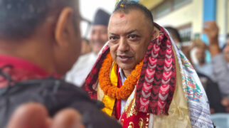 गगन थापा काँग्रेसको सभापतिमा निर्वाचित