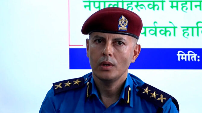चाडपर्वका लागि काठमाडौंमा मात्रै ३ हजार ५०६ प्रहरी परिचालन गरिदैँ