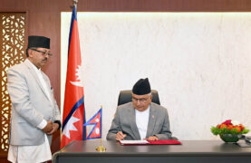 राष्ट्रपति पौडेलद्वारा विपद्सम्बन्धी केही नेपाल ऐन संशोधन गर्ने अध्यादेश जारी