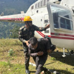 बूढीगण्डकी बाढी : नेपाली सेनाद्वारा ४९ जनाको उद्धार