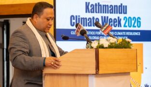 जलवायु न्यायलाई व्यवहारमा उतार्न विश्व समुदायलाई मन्त्री खनालको आग्रह